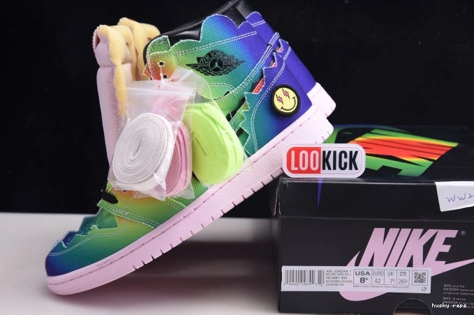 Cheap Husky DC3481-900 BALVIN JORDAN 1 J X HIGH OG AIR 0723